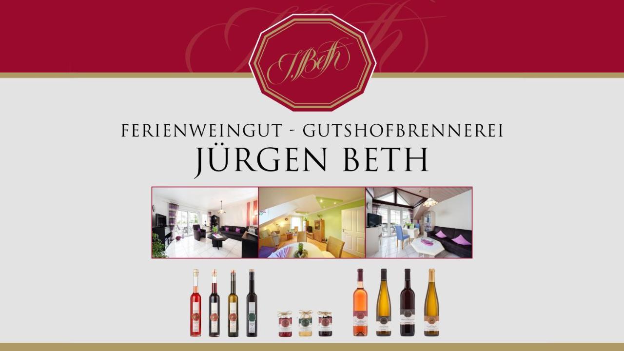 Ferienwohnung Ferienweingut Juergen Beth Kröv Exterior foto
